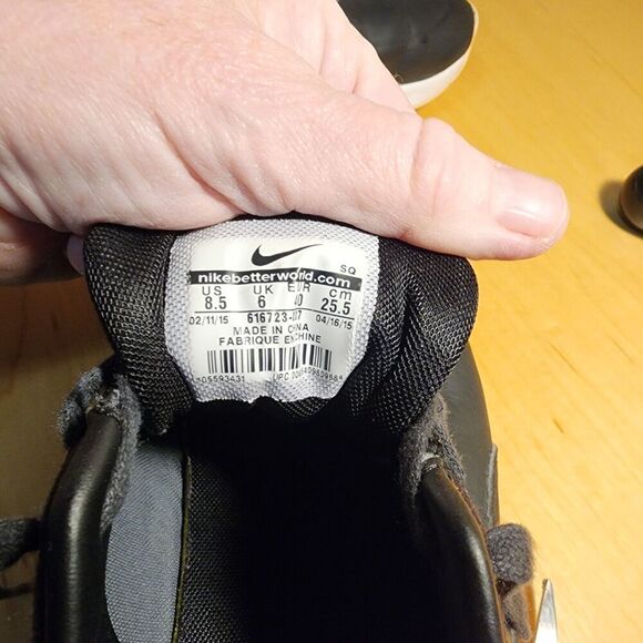 Nike Air Max Sneaker Thea Premium Running 616723 Black Casual Shoes women’s 8.5 - Picture 8 of 8